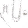 18k White Gold Diamond Necklace Set