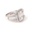 18k White Gold Diamond Ring